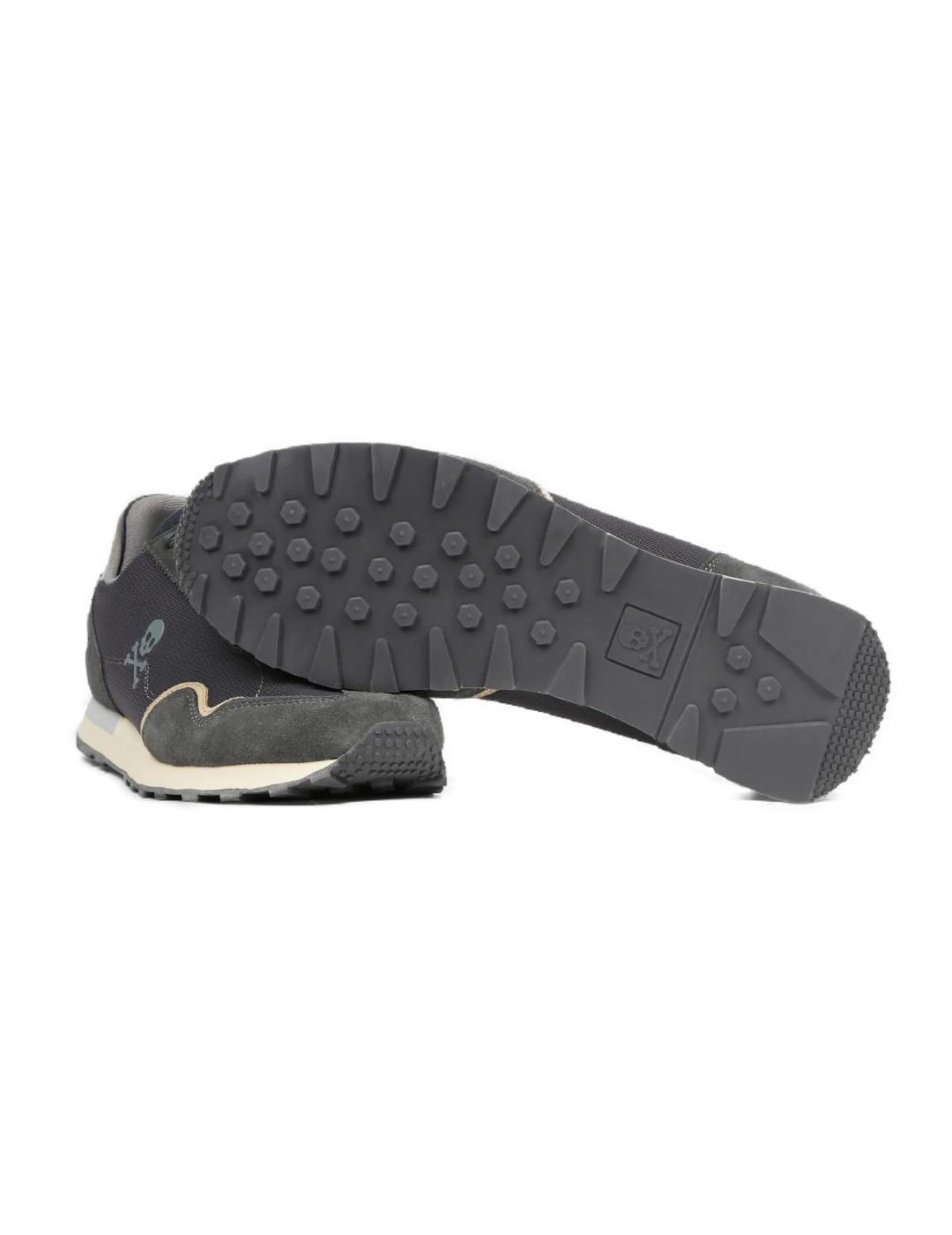 Zapatillas Scalpers Prax grises para hombre-b