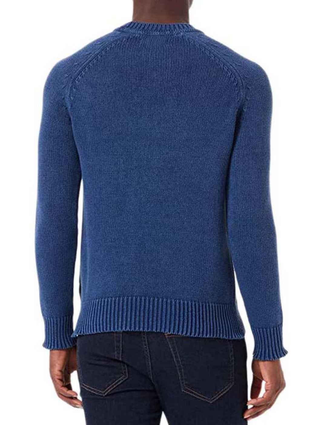 Jersey Replay marino para hombre -b