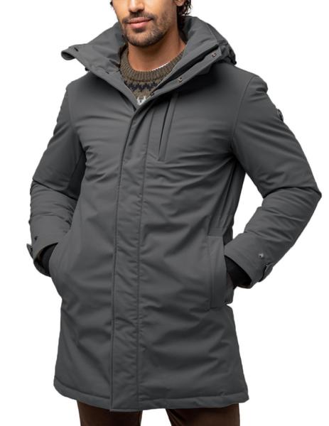 Parka Scotta Rainy gris para hombre -b