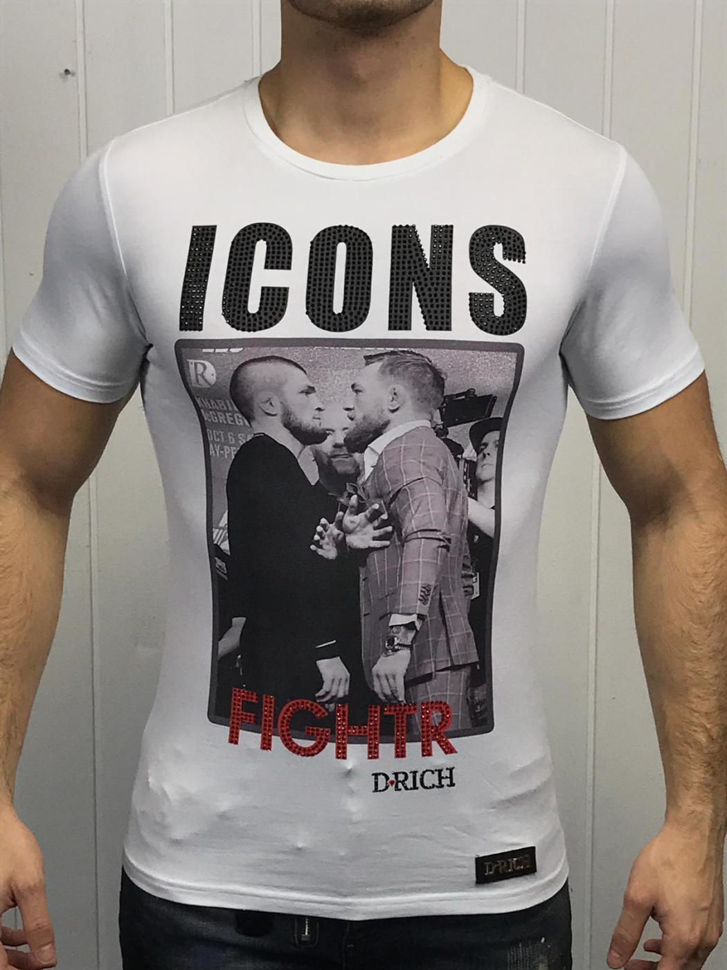 CAMISETA ICONS BLANCO-U