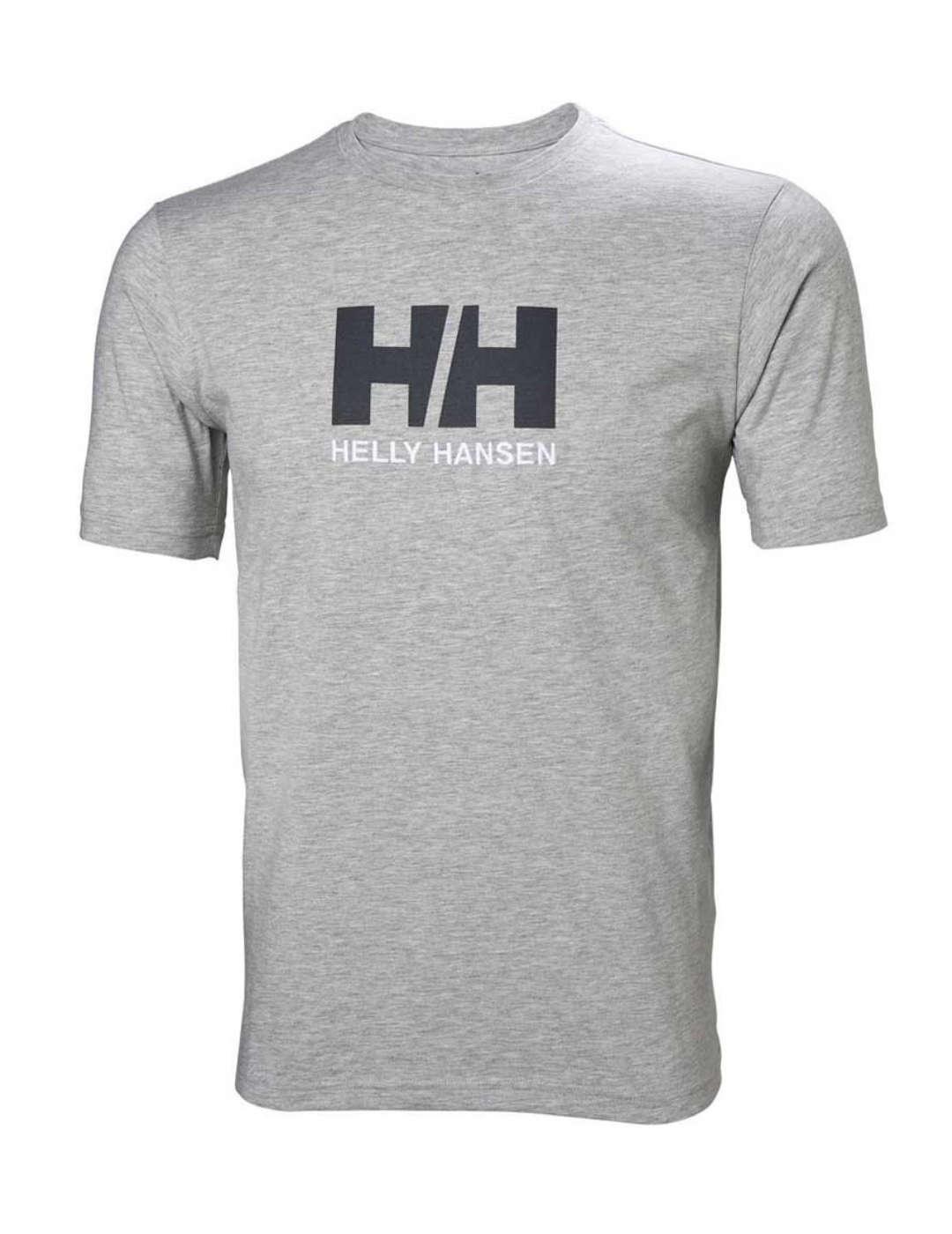 Camiseta gris Helly Hansen para hombre-b