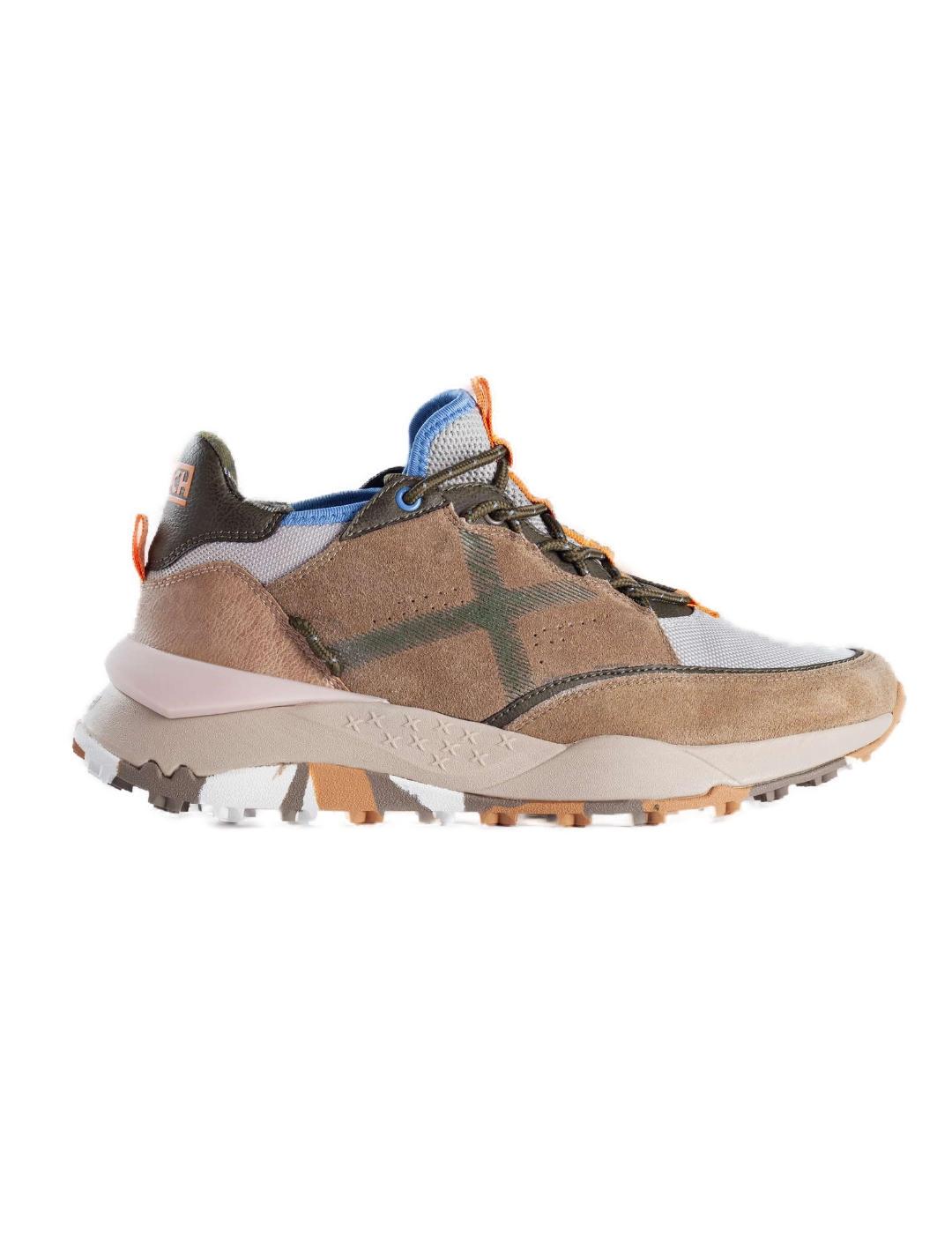 Zapatillas Munich Doro camel para hombre-b