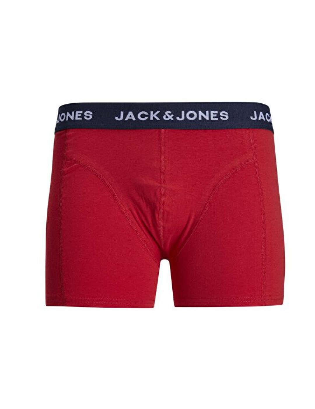 Pack triple boxer Jack & Jones marino hombre-b