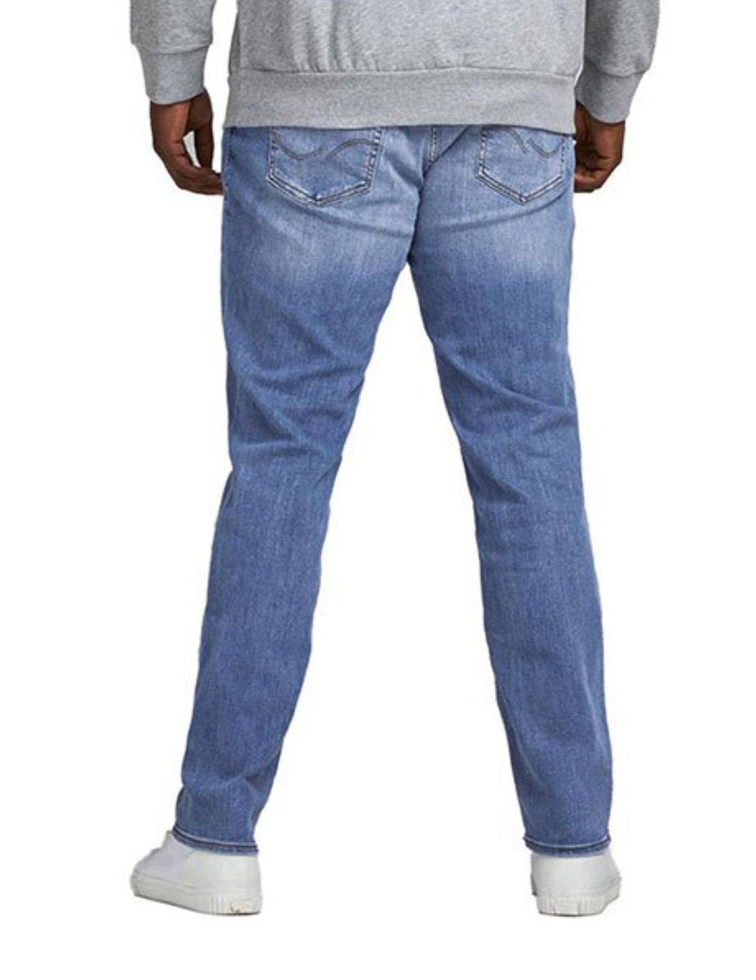 Pantalón vaquero Jack&Jones Glenn PLUS azul  para hombre