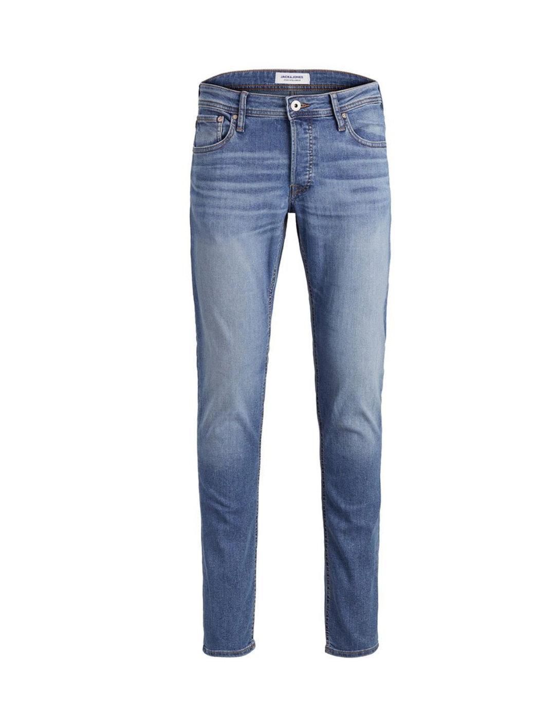 Pantalón vaquero Jack&Jones Glenn PLUS azul  para hombre