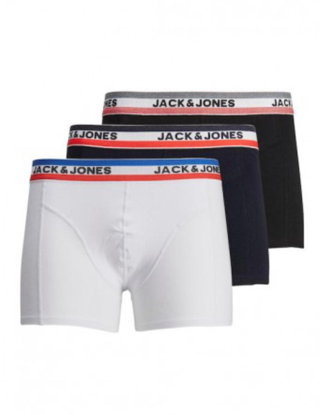 Boxer Jack & Jones new pack de 3 para hombre-b