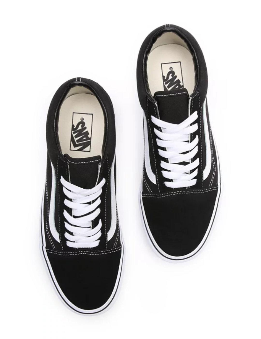 Zapatillas Vans Old Skool negro/blanco de hombre