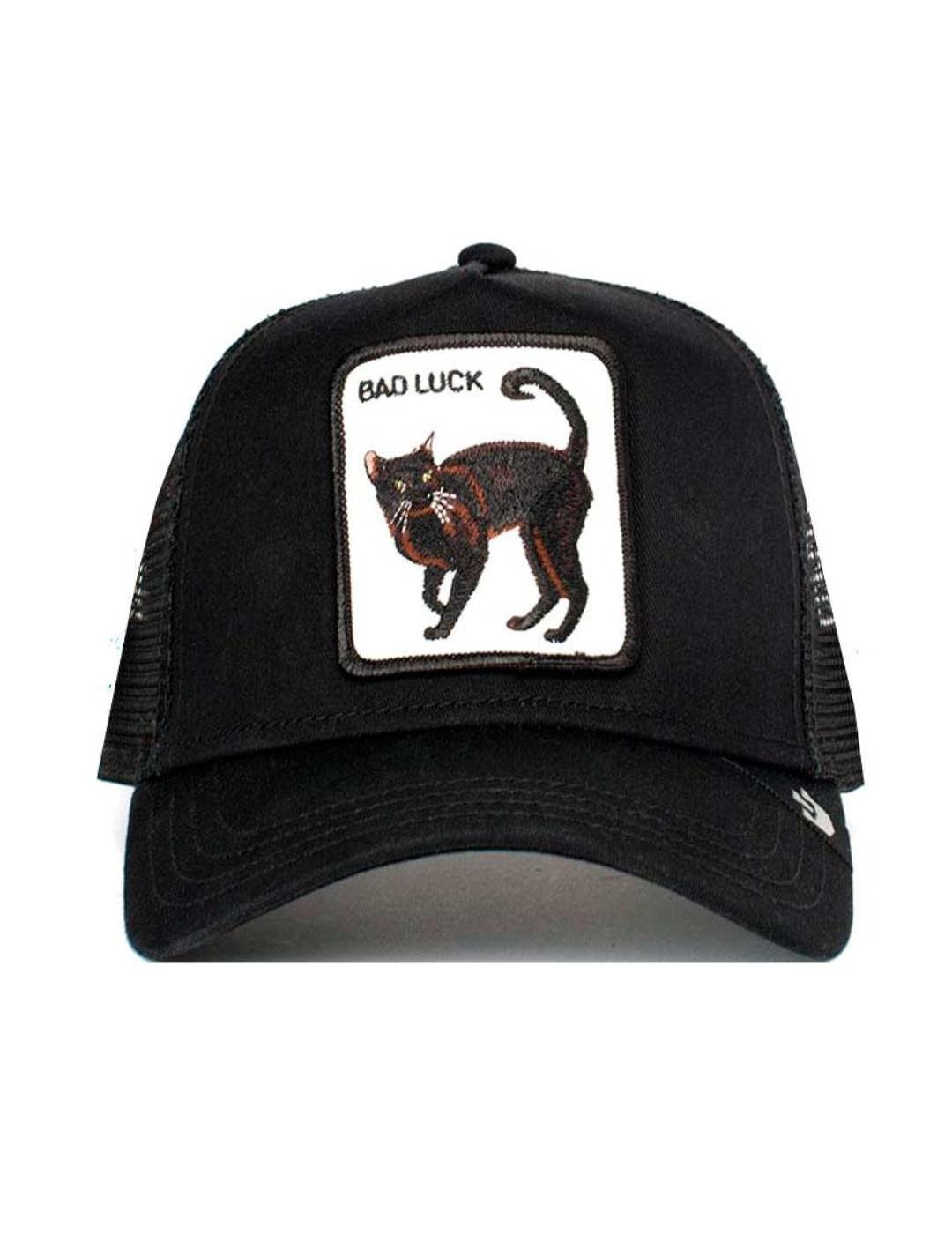 Gorra Goorin Bad Luck negra gato-b