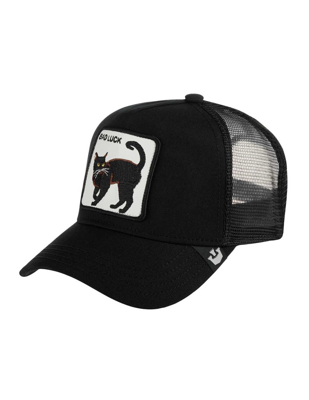 Gorra Goorin Bad Luck negra gato-b