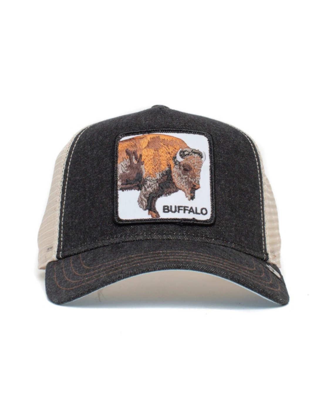 Gorra Goorin Buffalo vaquero negro-b