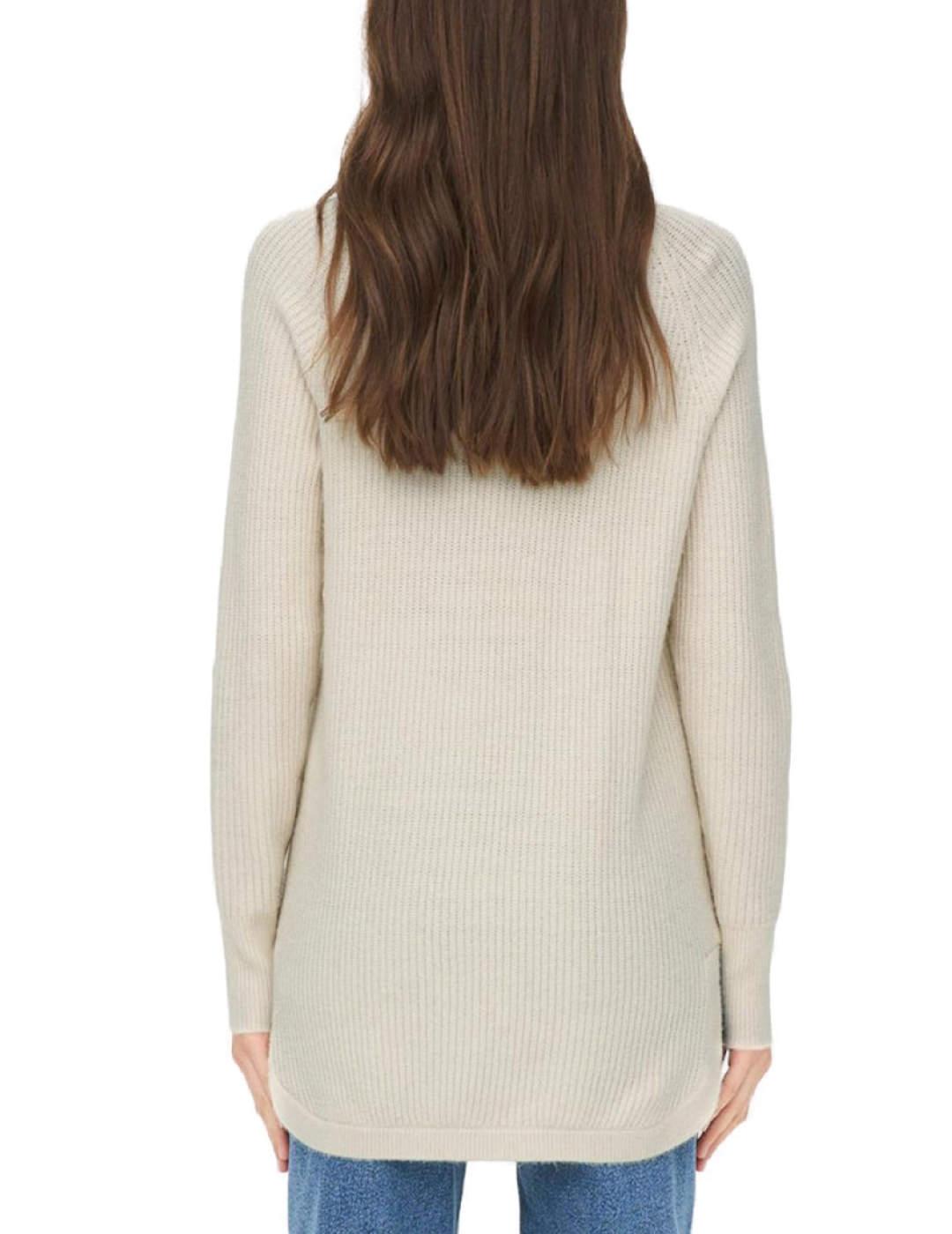 Jersey Only Fia Katia blanco roto para mujer -b