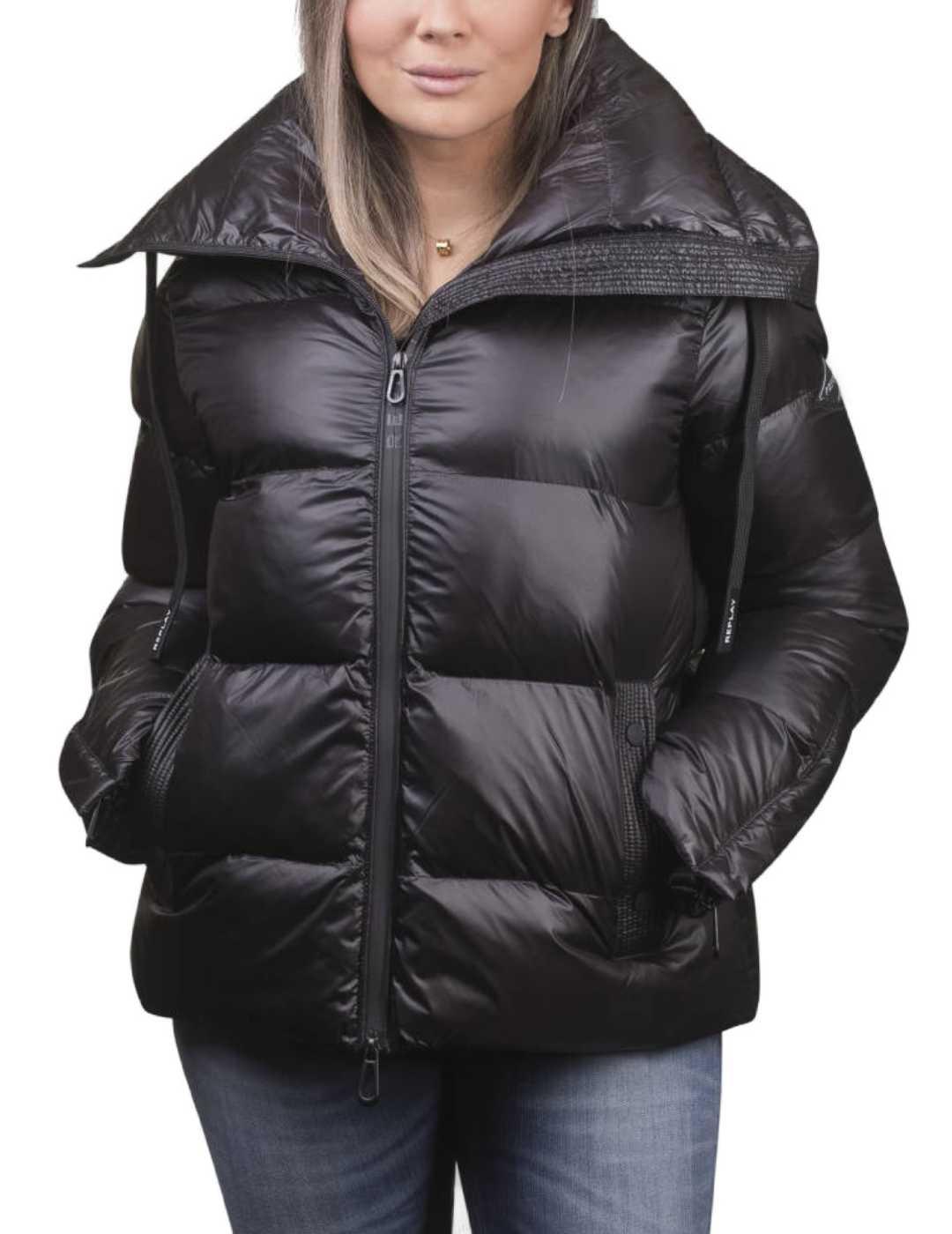 Chaqueta Replay negro para mujer -b