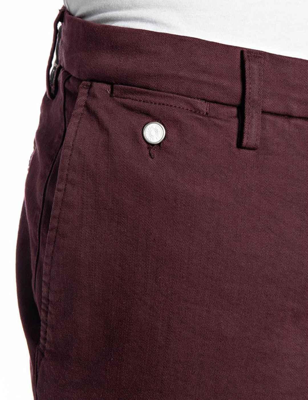 Chino Hyperflex Replay granate para hombre -b