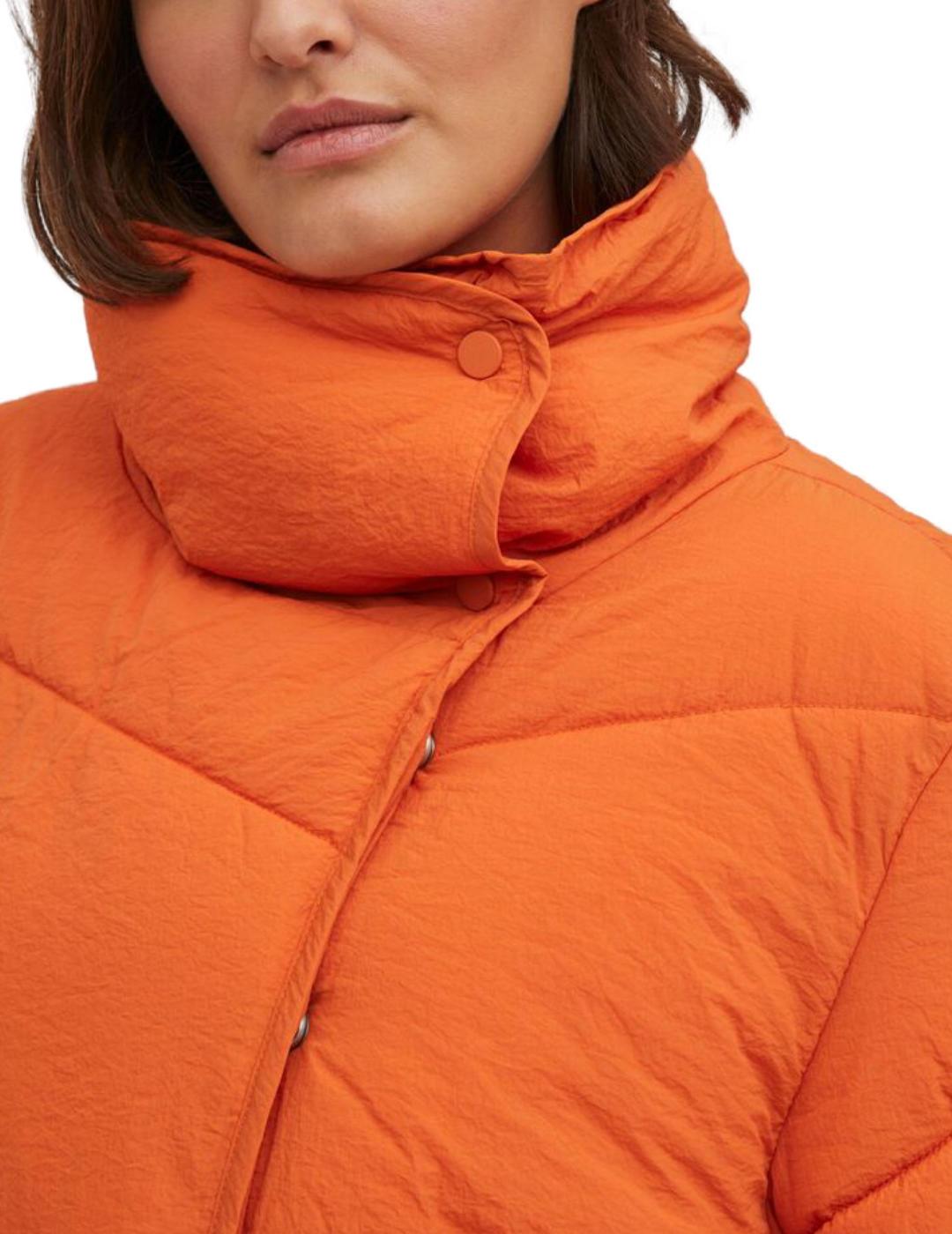 Plumas Vila Louisa corto naranja para mujer -b