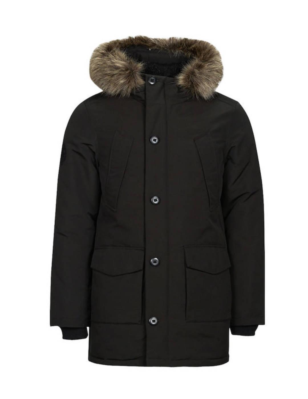 Parka Superdry Vintage everest negra de hombre-b