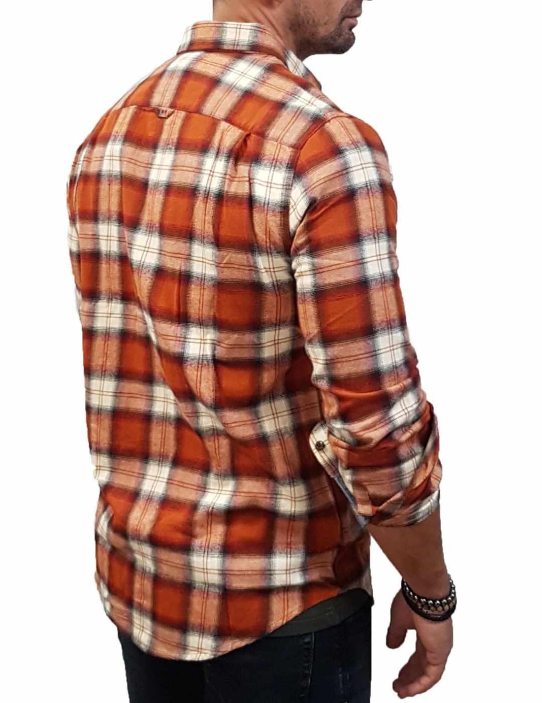 Camisa Superdry vintage lumberjack de hombre-b