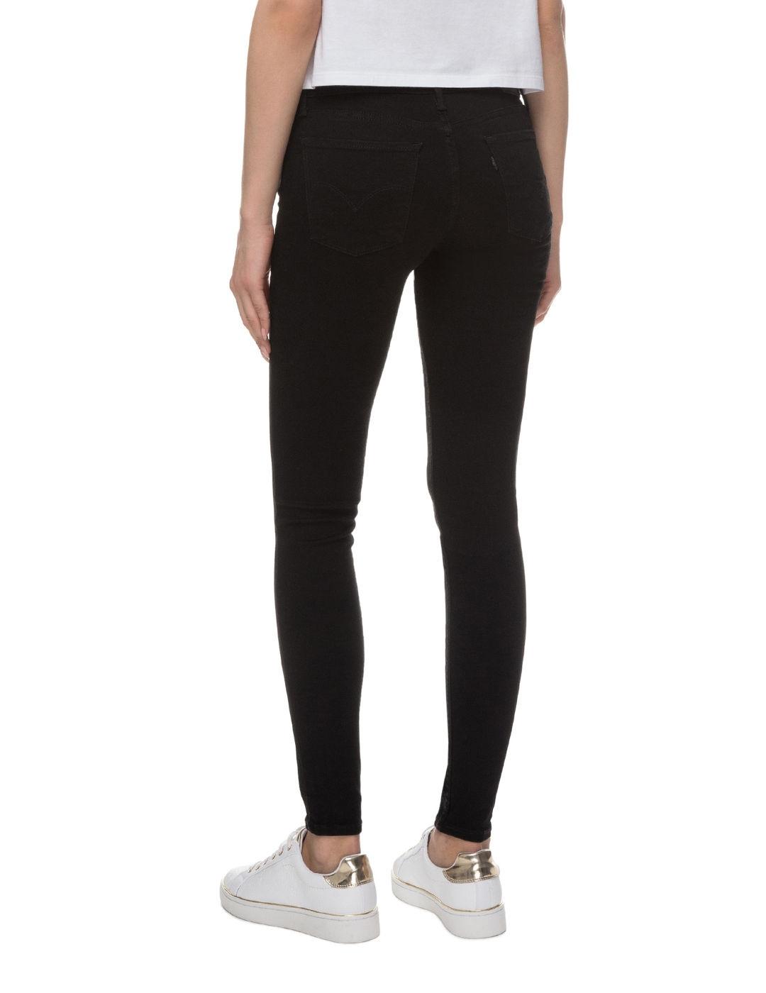 Vaquero levis innovation super skinny negro para mujer- V