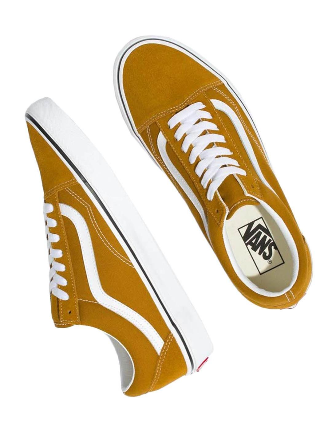 Zapatillas Vans Old Skool camel de mujer-b