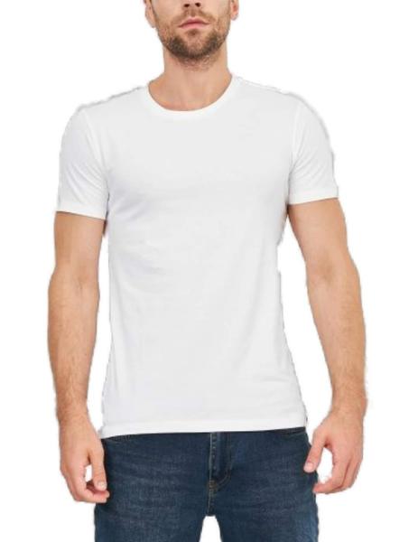 Pack de dos camisetas básicas Levis blancas para hombre-v