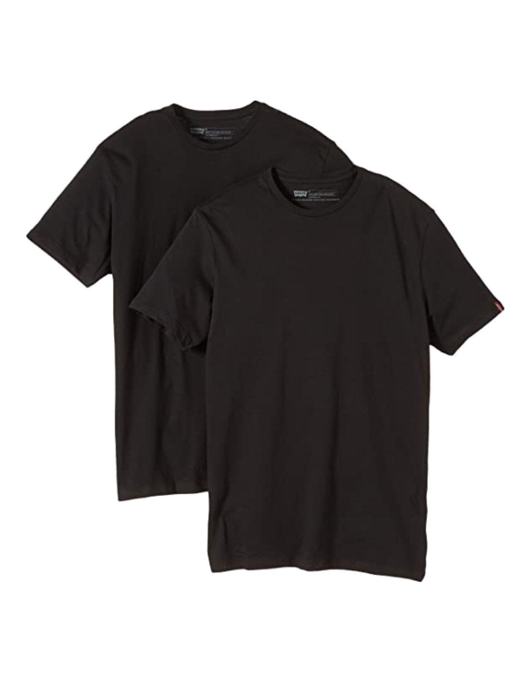 Pack Levi´s dos camisetas negras de hombre-s