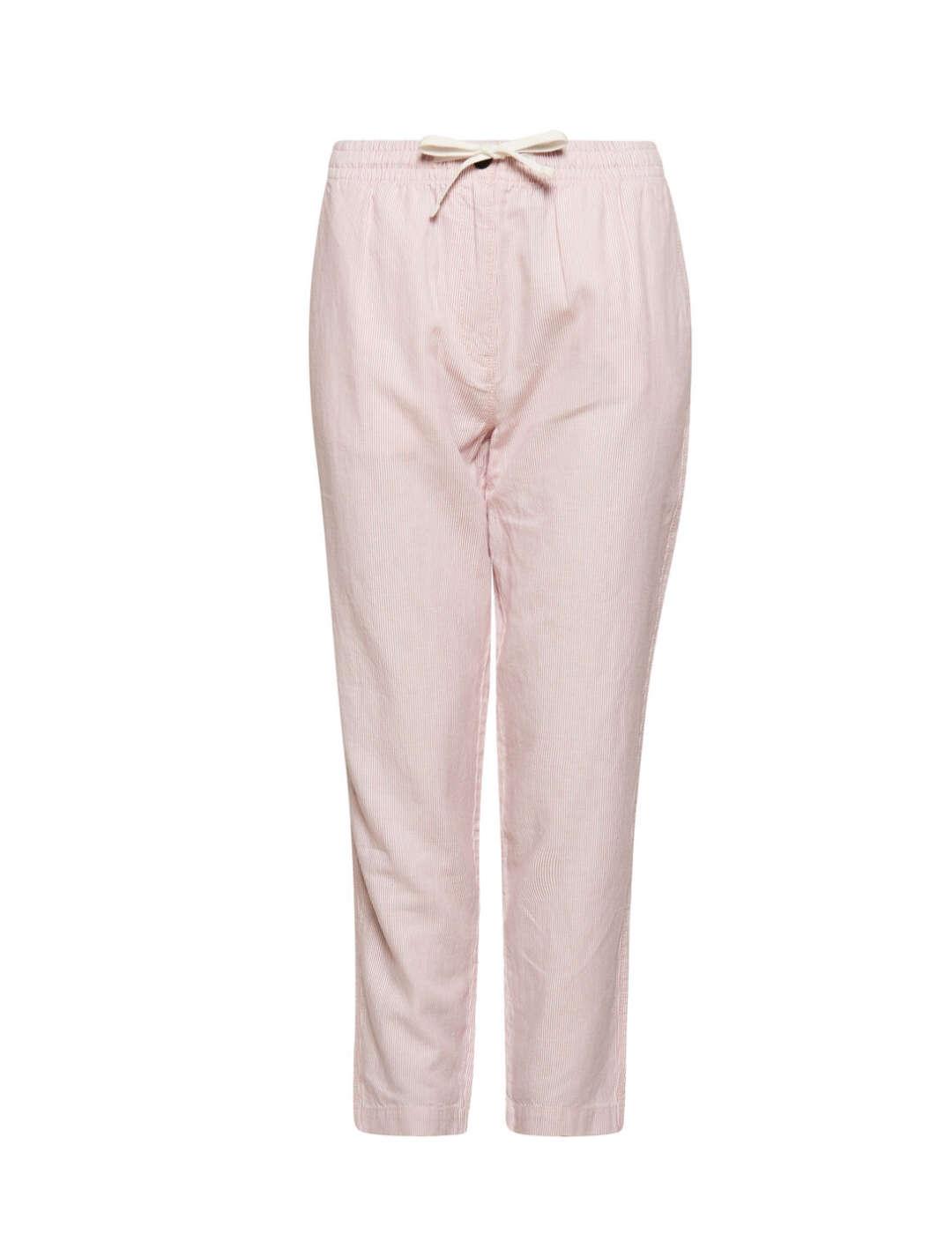 Pantalon Superdry Jogger rosa para mujer-a