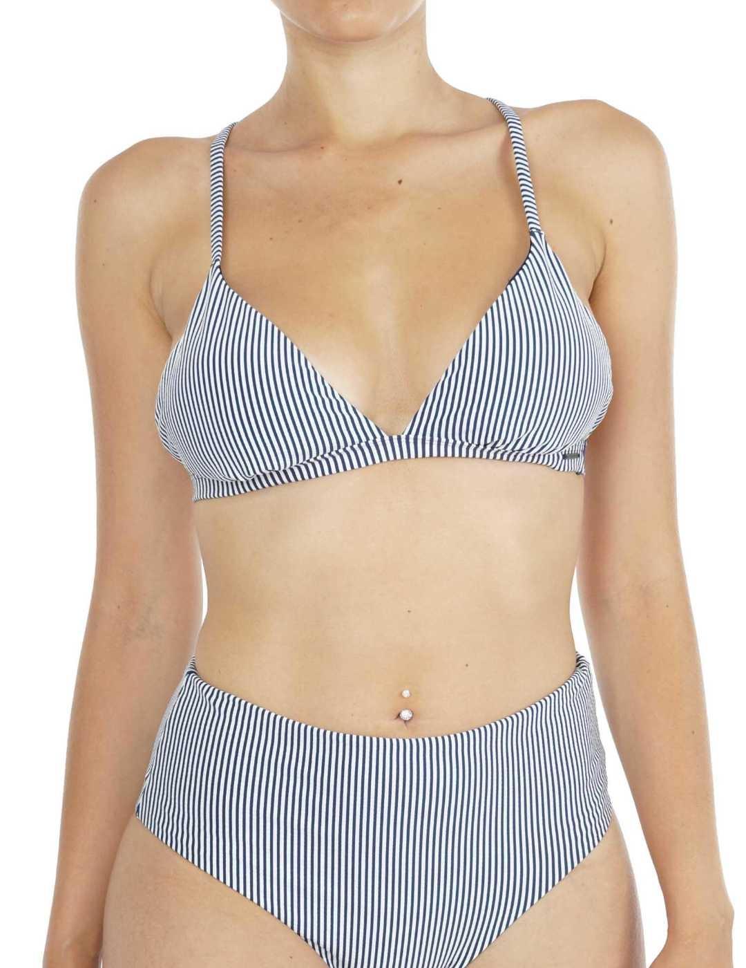 Top de bikini triangular Superdry para mujer -Y
