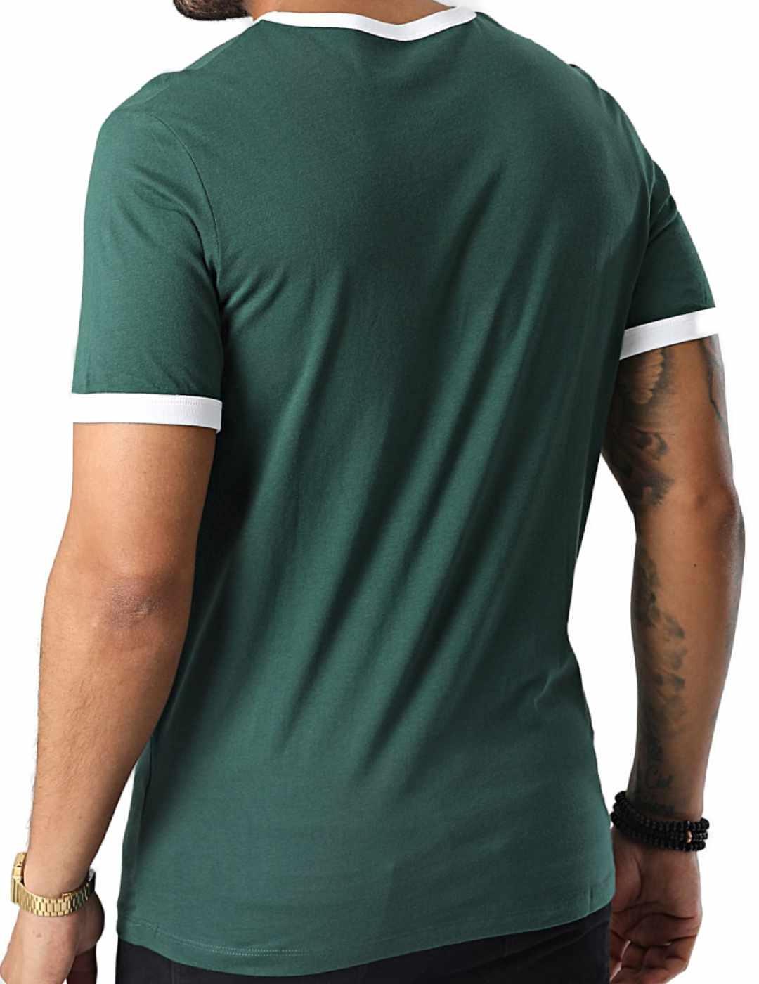 Camiseta Jack&Jones Mbappe verde para hombre-b