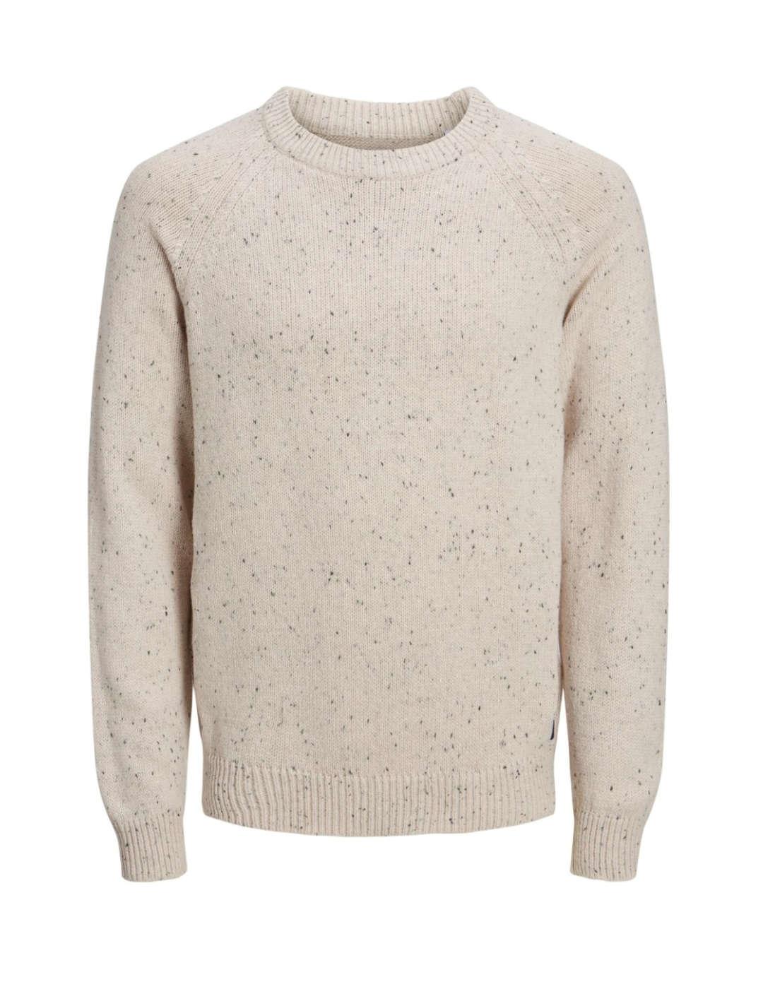 Jersey Jack&Jones Woodland beige para hombre-b