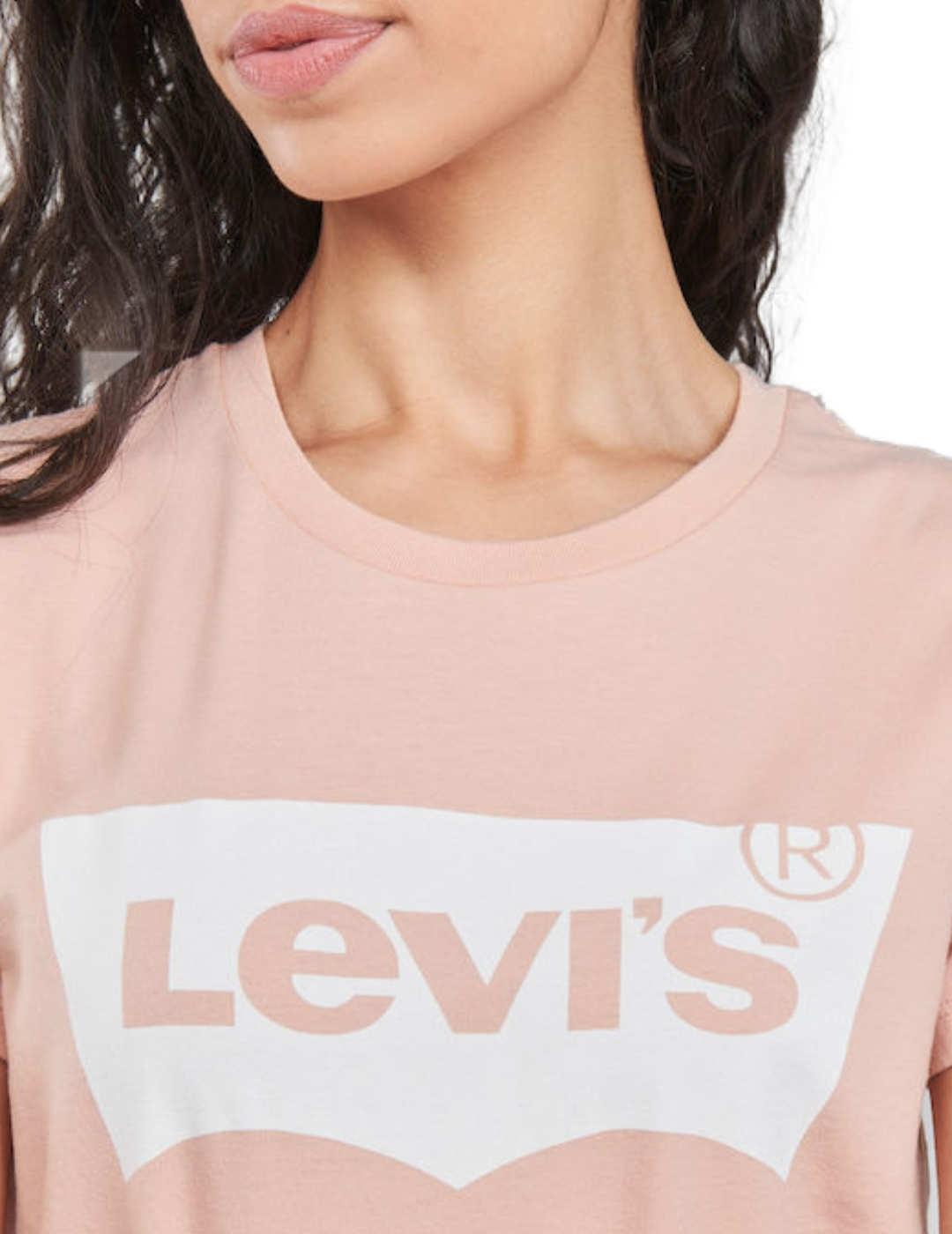 Camiseta Levis original color crudo para mujer-z