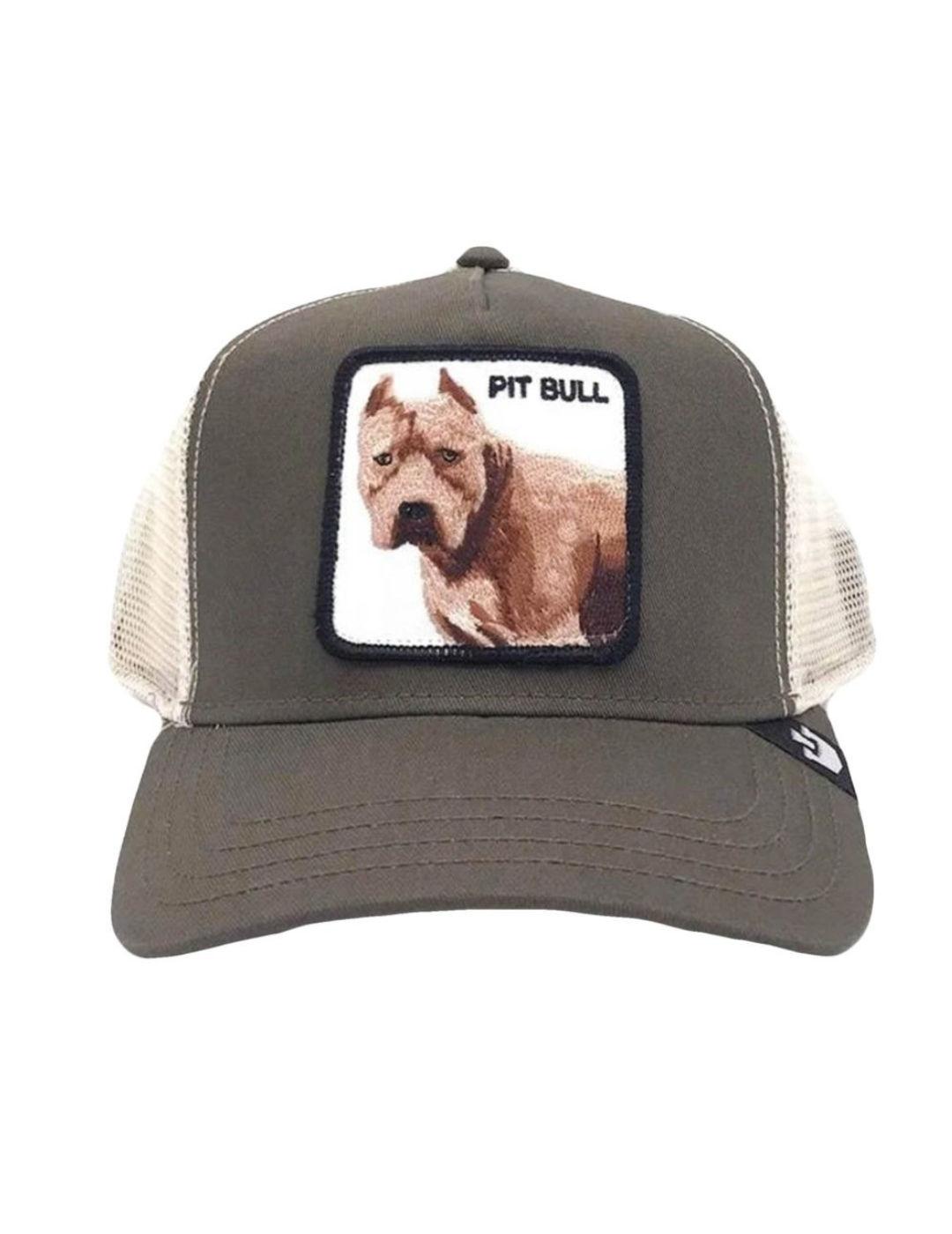 Gorra Goorin Pitbull verde-b