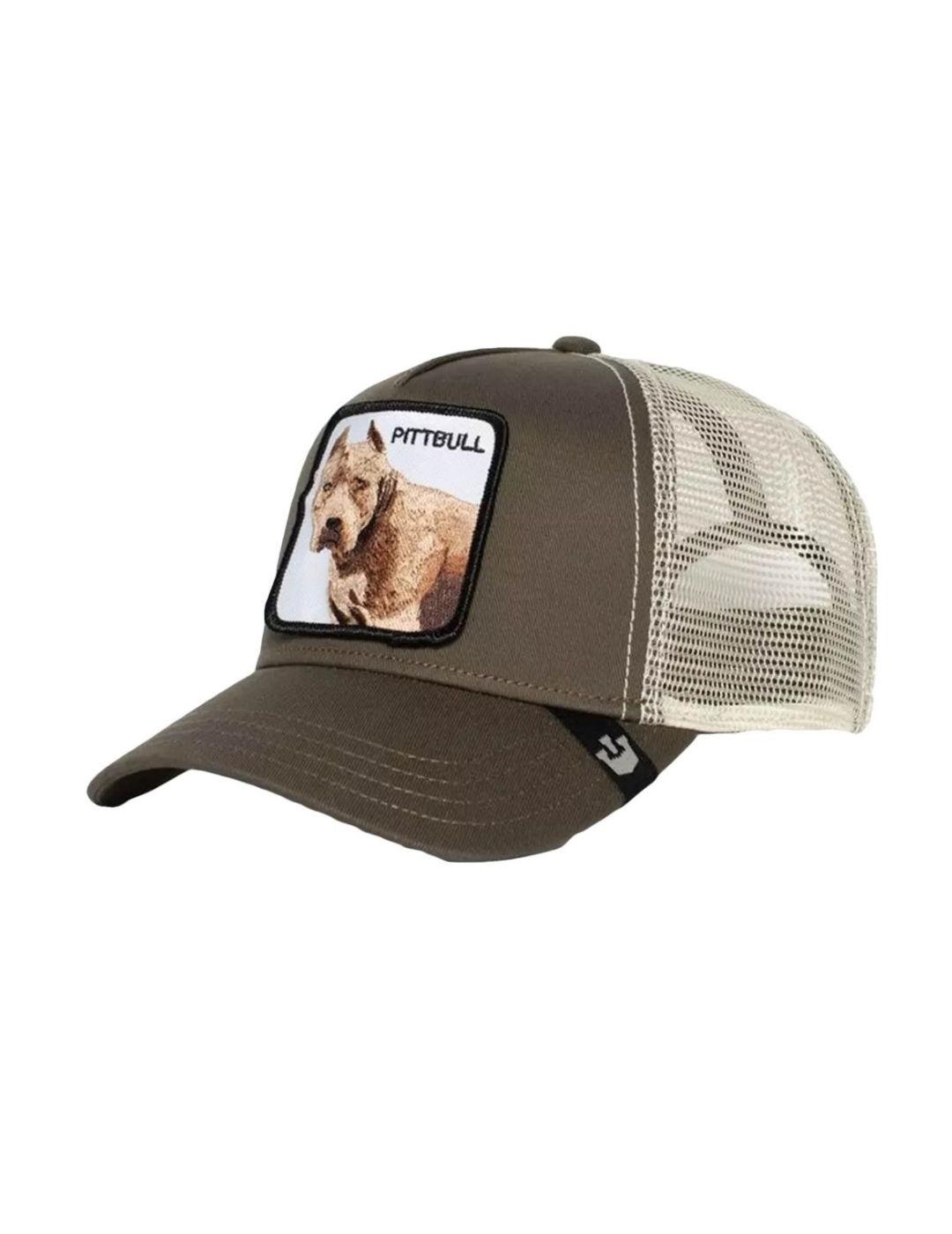 Gorra Goorin Pitbull verde-b
