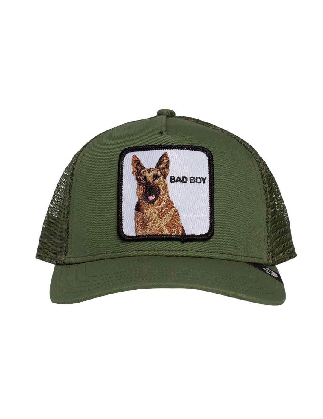 Gorra Goorin Bad boy verde Pastor Aleman-b