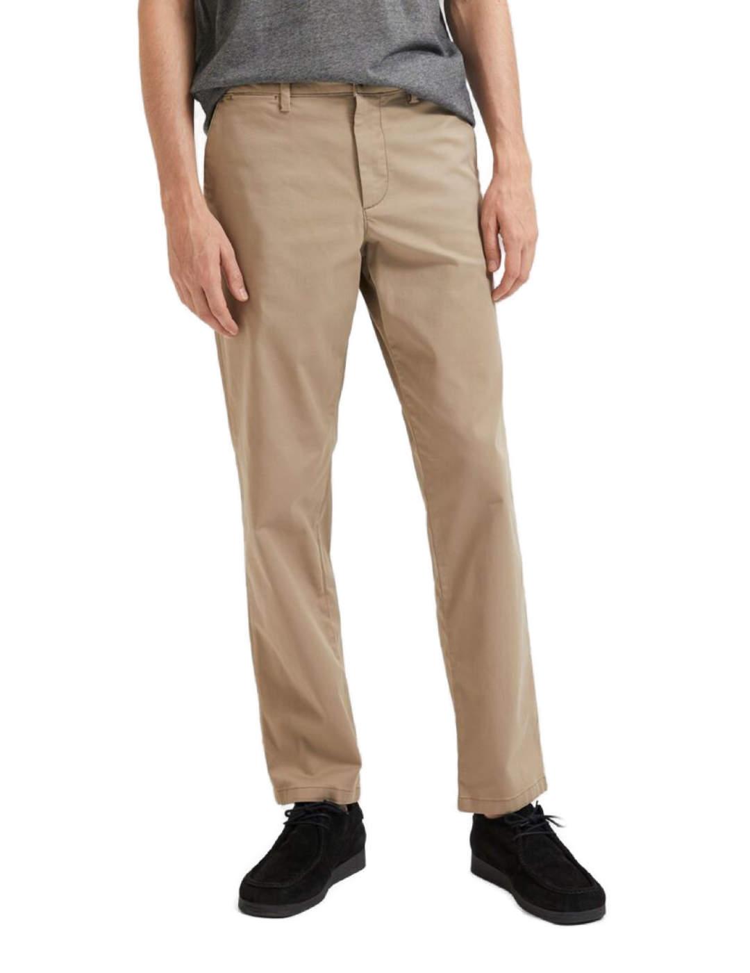 Chino Selected New Miles Noos 196 beige hombre-b