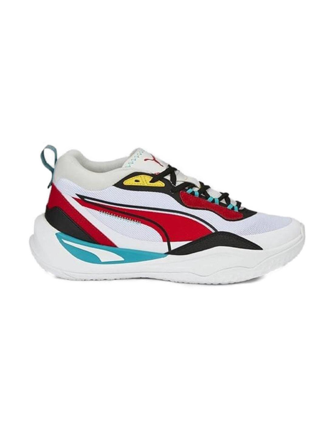 Zapatillas Puma Playmaker blanco colores hombre