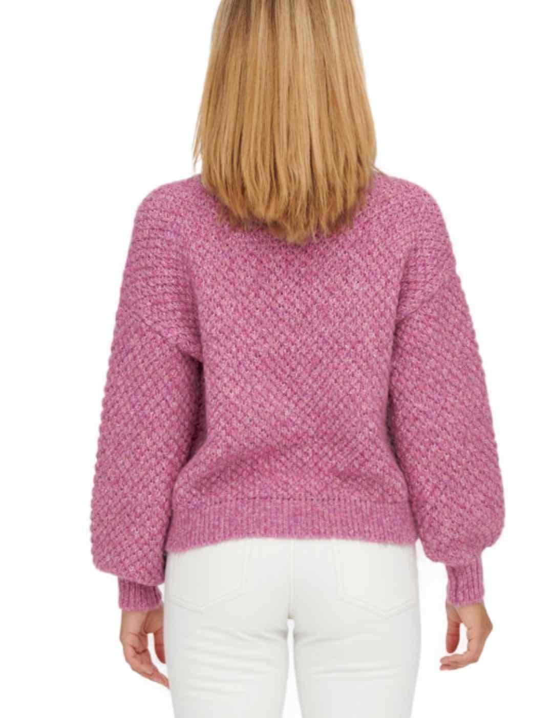 Jersey Only Mella rosa para mujer -b