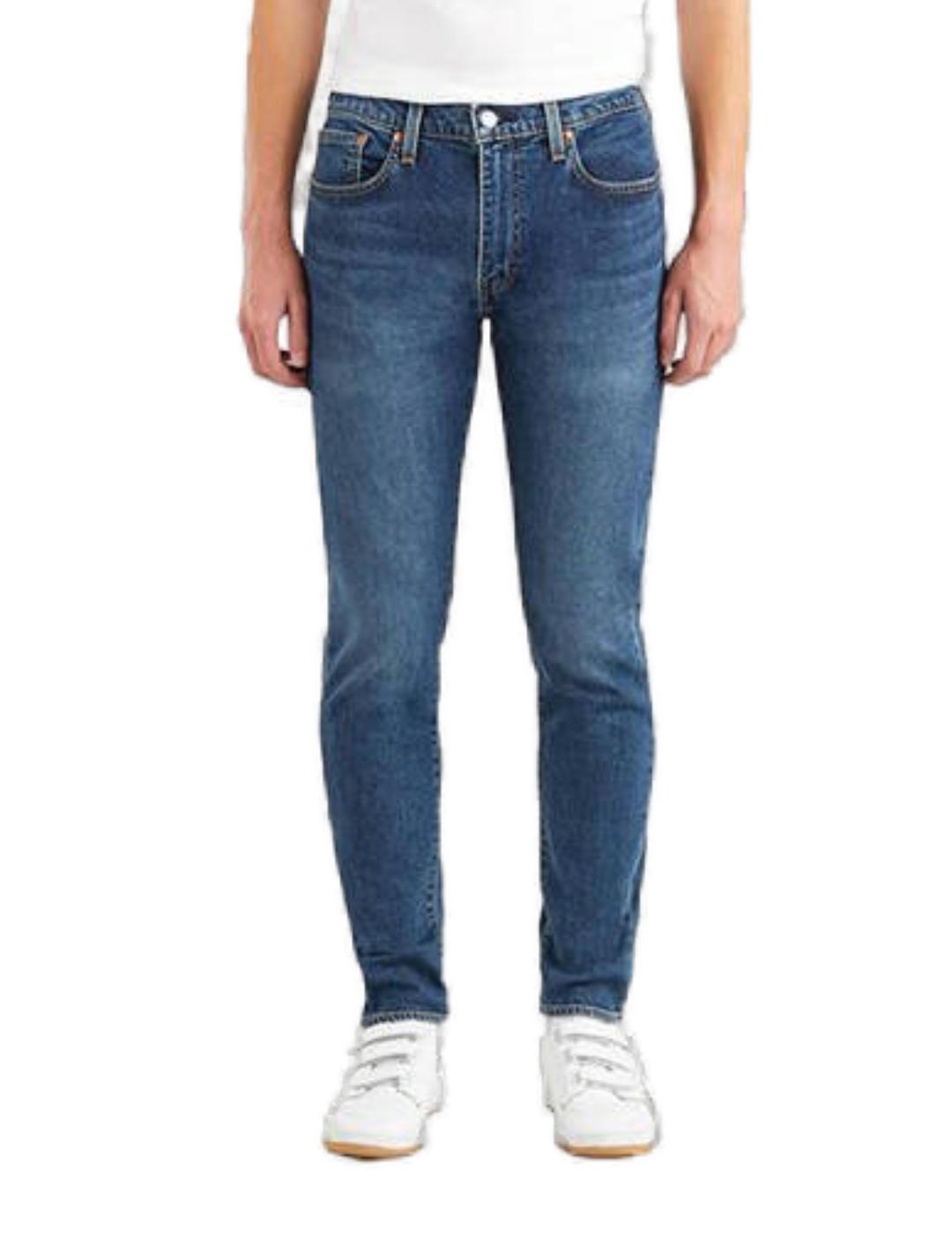 Pantalón vaquero Levis 512 slim taper azul para hombre