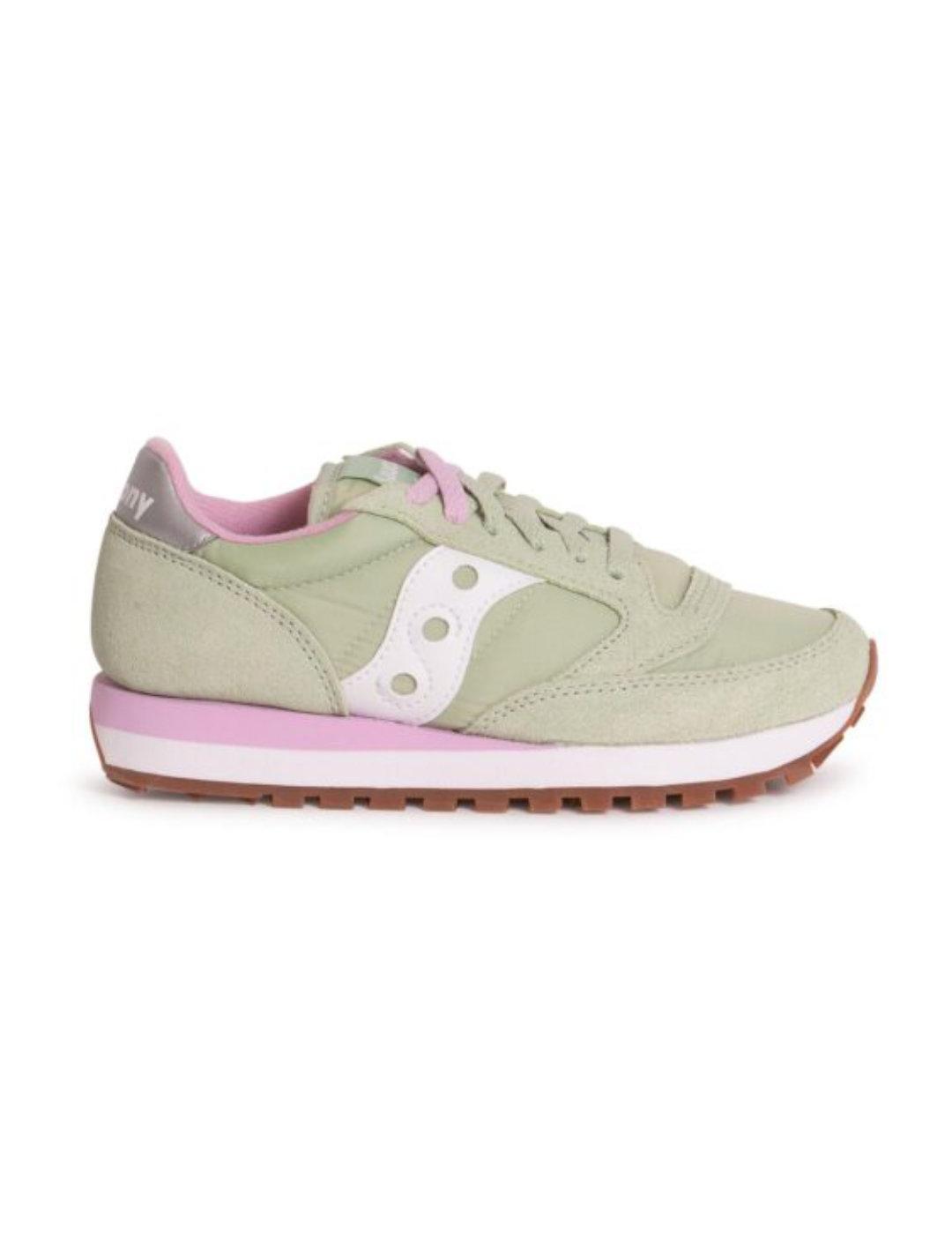 Zapatillas Saucony Jazz original verde/blanco-a