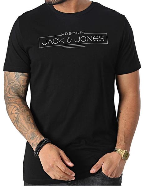 Camiseta Jack&Jones Booster negro para hombre-b
