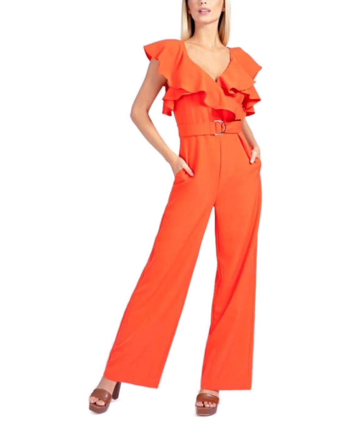 Mono Guess color coral para mujer -y