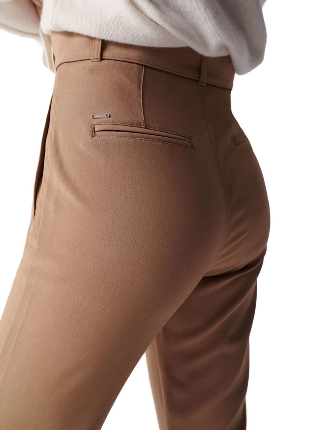 Pantalón Salsa chino slim cropped para mujer