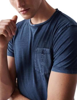 Camiseta Salsa tinte vegetal y bolsillo hombre