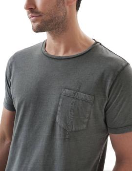 Camiseta Salsa tinte vegetal y bolsillo hombre