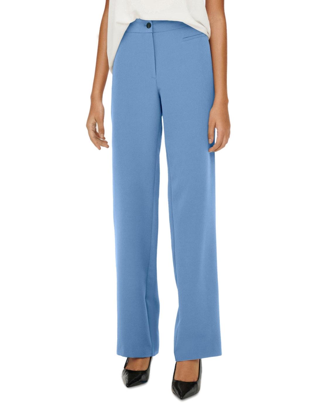 Pantalon Only Lana Berry azul para mujer-c