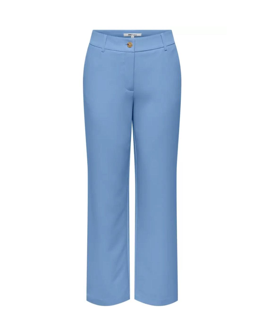 Pantalon Only Lana Berry azul para mujer-c