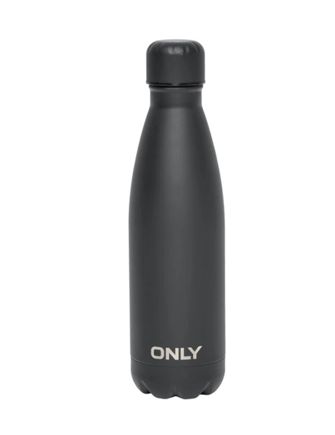 botella Only thermo negra mate unisex -b