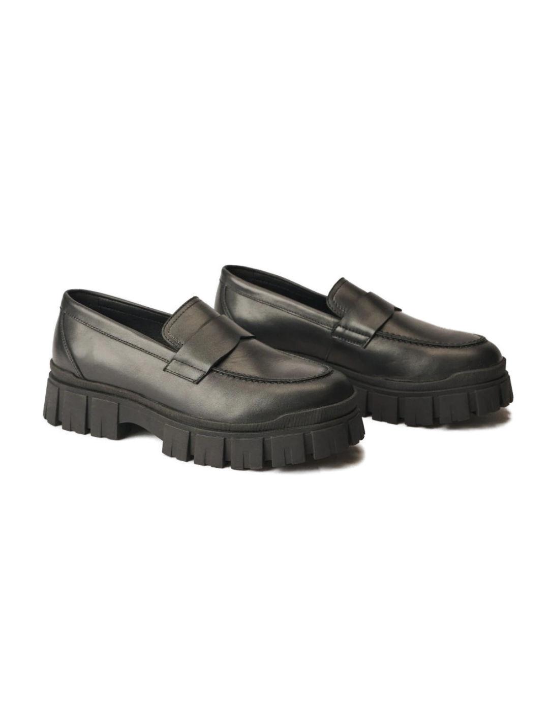 Mocasines Salsa negros para mujer