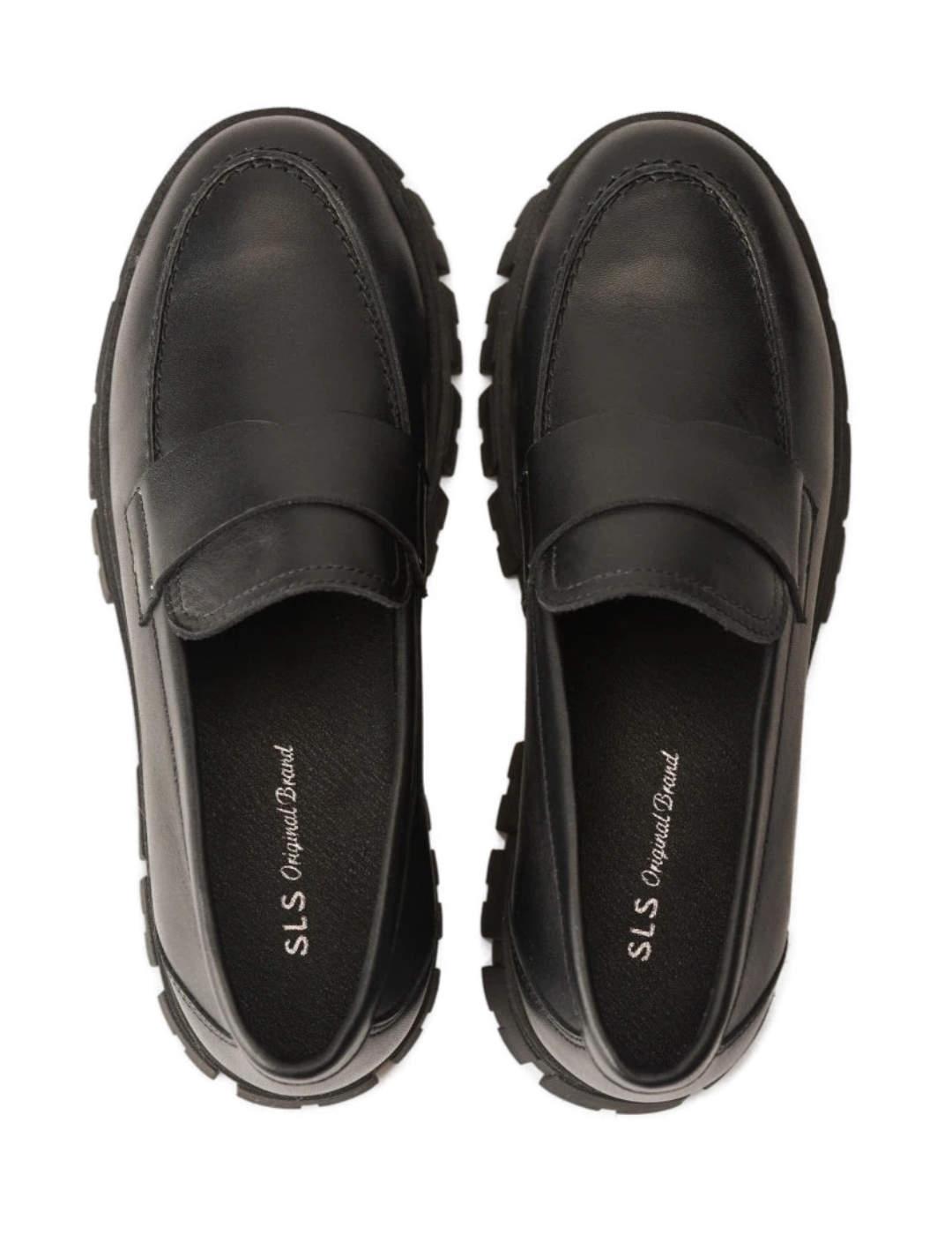 Mocasines Salsa negros para mujer