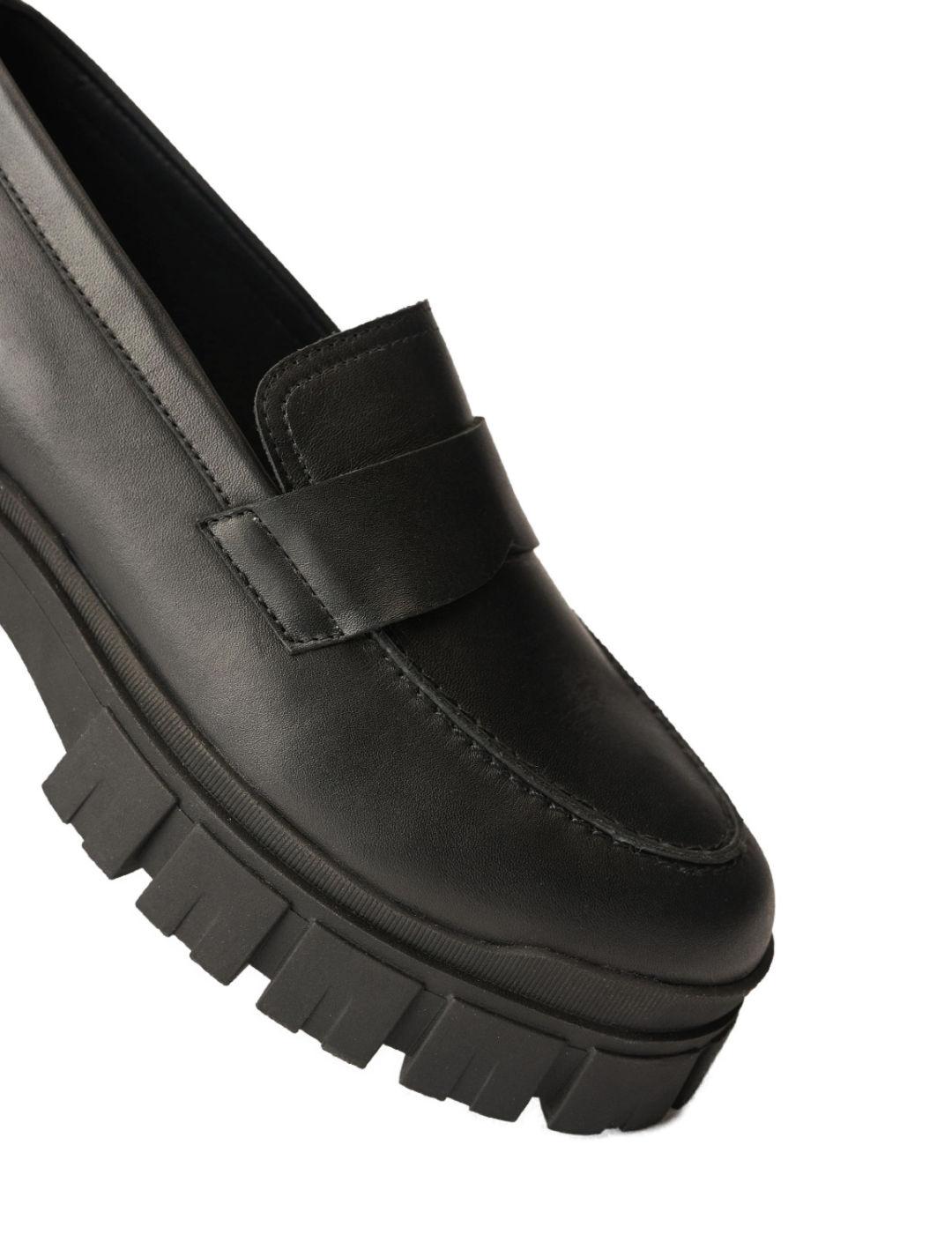 Mocasines Salsa negros para mujer