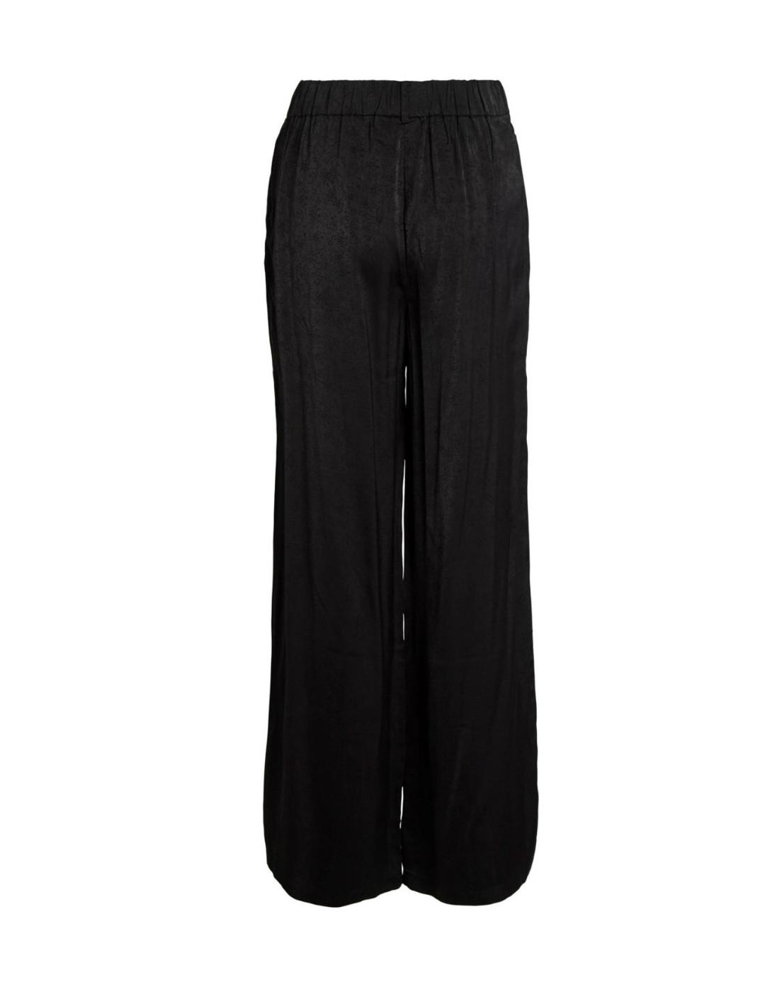 Pantalones Vila Miel negro para mujer-b