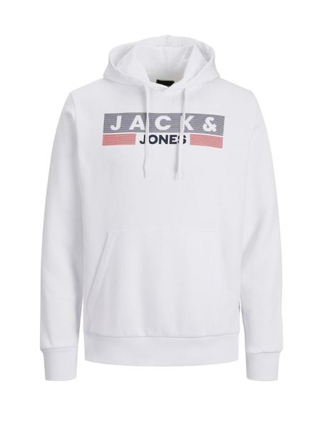 Sudadera Jack Jones Eco blanco para hombre c